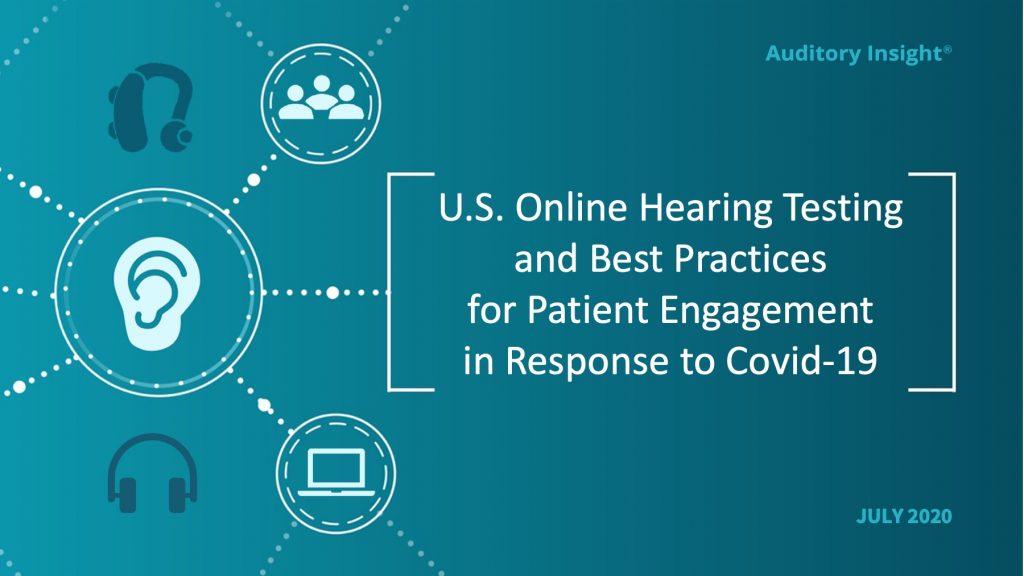 U.S. Online Hearing Testing and Best Practices for Patient Engagement in Response to Covid-19